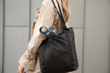 Logo trade corporate gifts picture of: VINGA Livorno GRS recycled polyester tote